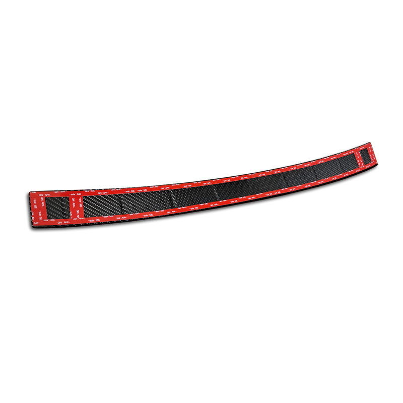 Real 3D Carbon Rear bumper protector  Volkswagen Tiguan III (CT1) 2024- 'Ribs'