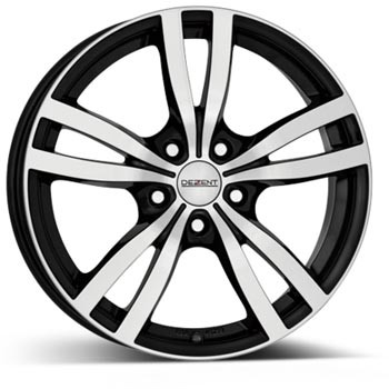 DEZENT TC dark 6x15 5x114,3 ET48 Velgen Set