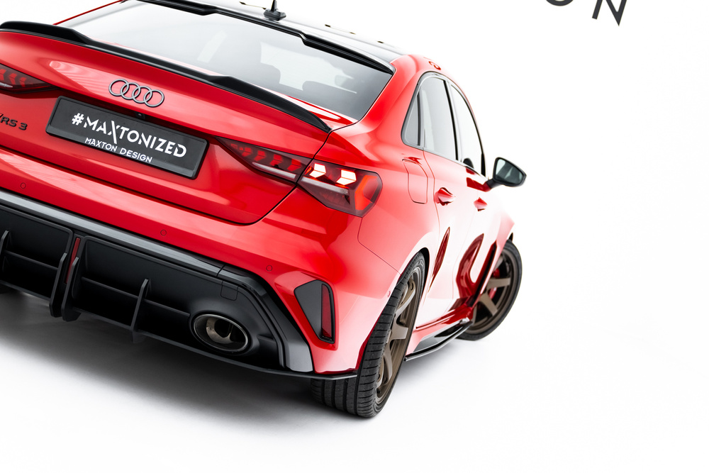 Street Pro Rear Diffuser passend voor Audi RS3 Sedan 8Y Facelift