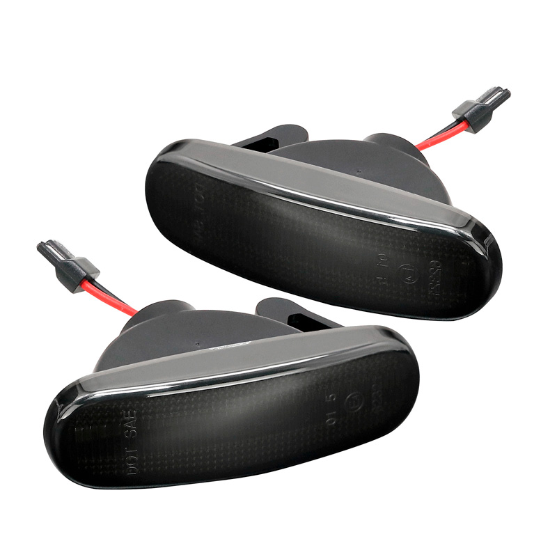 Set LED Side Indicators  Abarth/Fiat miscellany - Smoke - incl. Dynamic Running Light