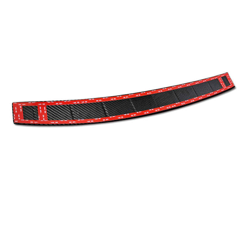 Real 3D Carbon Rear bumper protector  Volkswagen Passat (CJ5) incl. R-Line & Hybrid 2023- 'Ribs'