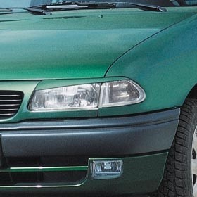 Headlampspoilers Opel Astra F / cabrio 9.94 ABS