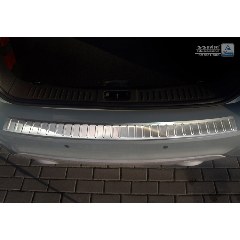 Stainless Steel Rear bumper protector  Ford Kuga 2008-2013 'Ribs'