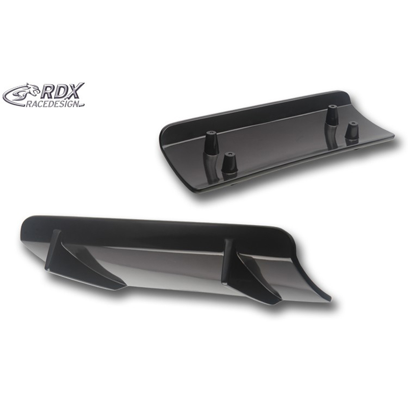 Rear bumper skirt 'Diffuser' Universal 'U-Diff' 52,5cm (PU)