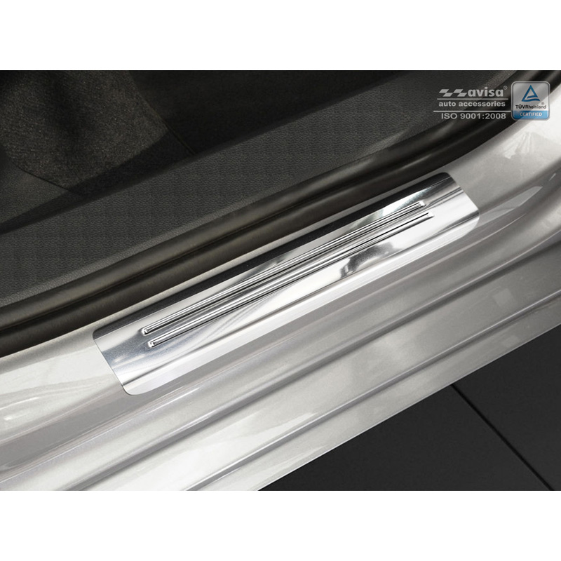 Inox door sill protectors  Volkswagen Passat 3G Sedan/Variant 2014-2023 - 'Special Edition' - 4-pieces