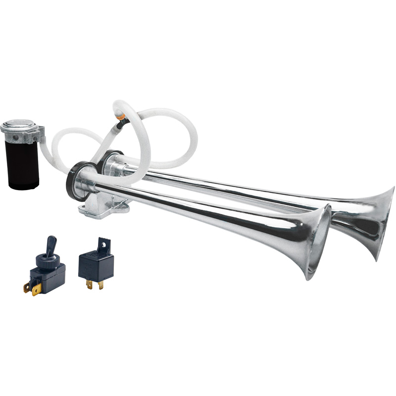 Simoni Racing Air Horn 1-tone - Bus - 24V 118dB - Aluminium