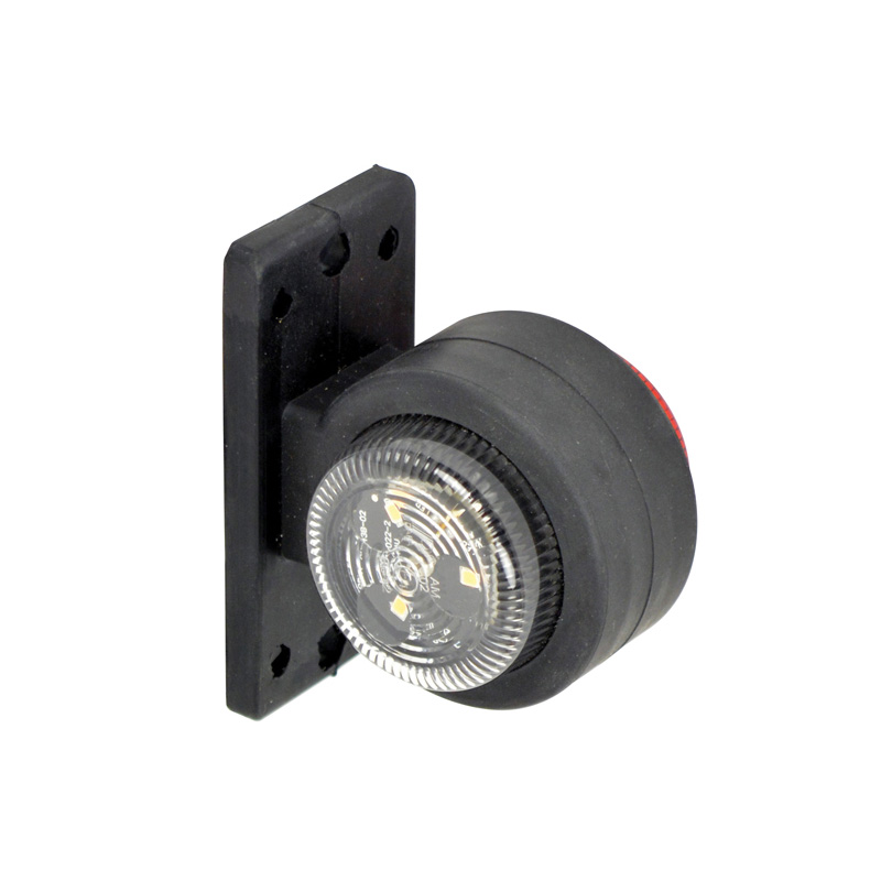 Carpoint LED Trailer Marker Light Left Red/White 72mm