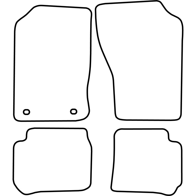 Set car mats  Subaru Vivio
