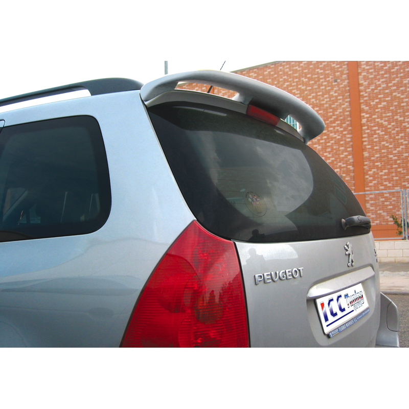 Roof spoiler  Peugeot 307 SW/Break incl. brake light