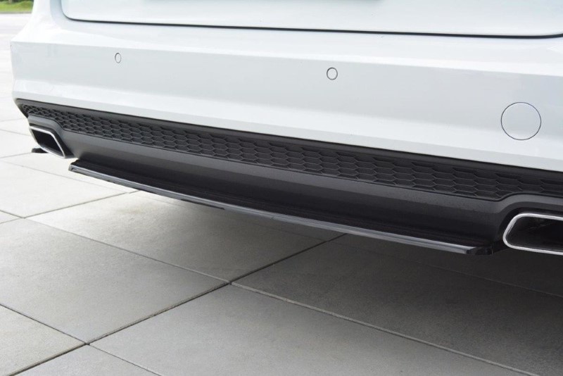 Centrale Diffuser passend voor Audi A6 S-Line C7 FL Glanzend Zwart