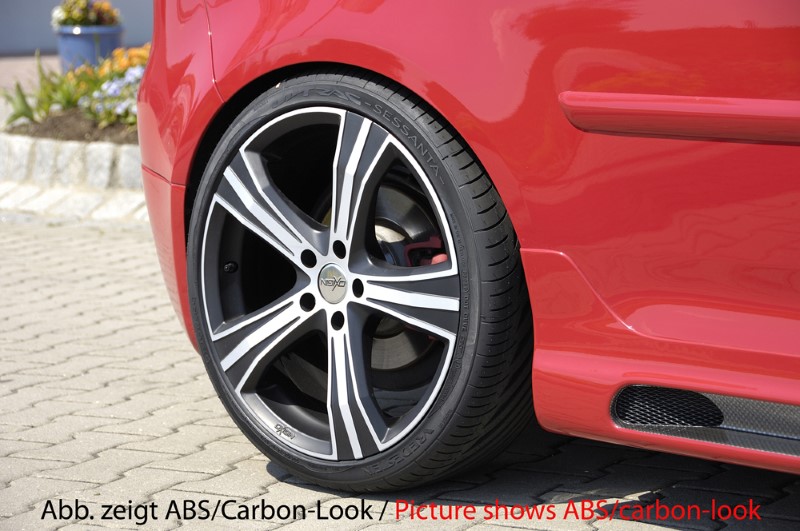 Sideskirts VW Golf V GTI Rieger with uitsnede