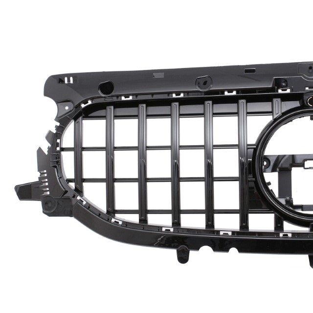 Grill passend voor Mercedes GLA H247 GT Look Glans Zwart