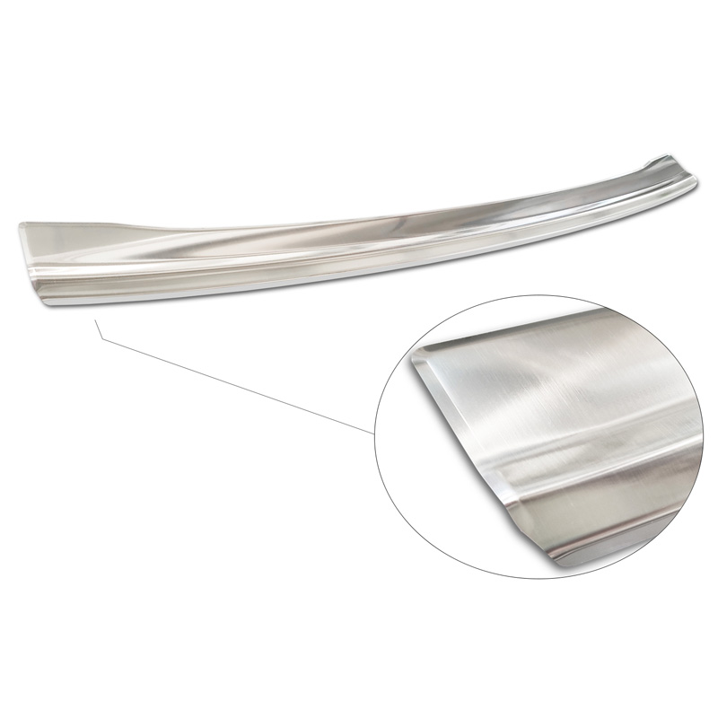 Stainless Steel Rear bumper protector  Ford Fiesta 3/5-doors 2008-2012 & FL 2012-2017 incl. Fiesta Van
