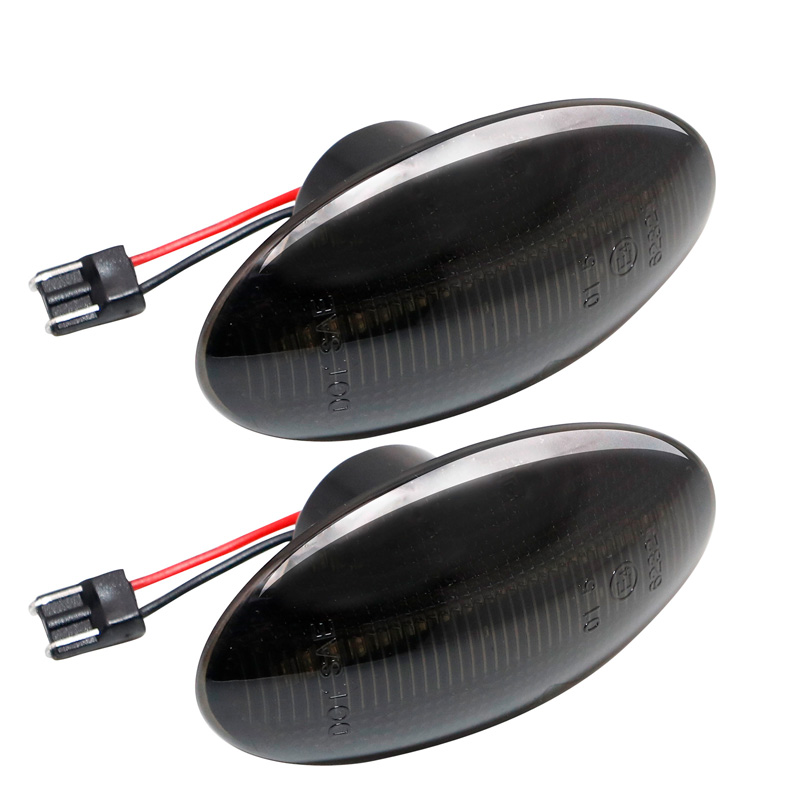 Set LED Side Indicators  Suzuki/Opel/Fiat various models - Smoke - incl. Dynamic Running Light