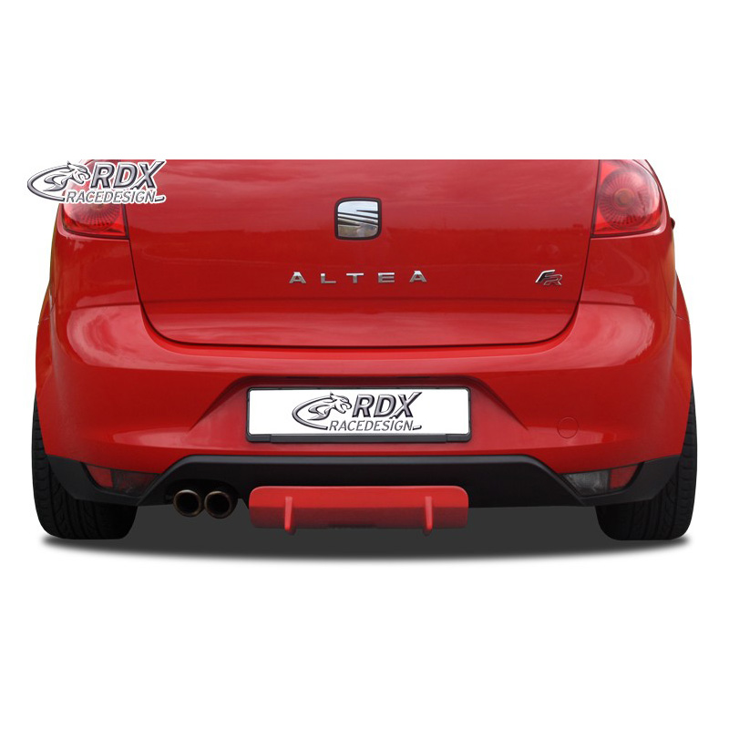 Rear bumper skirt 'Diffuser U-Diff'  Seat Altea (5P) incl. FR & XL 2004- (PU)