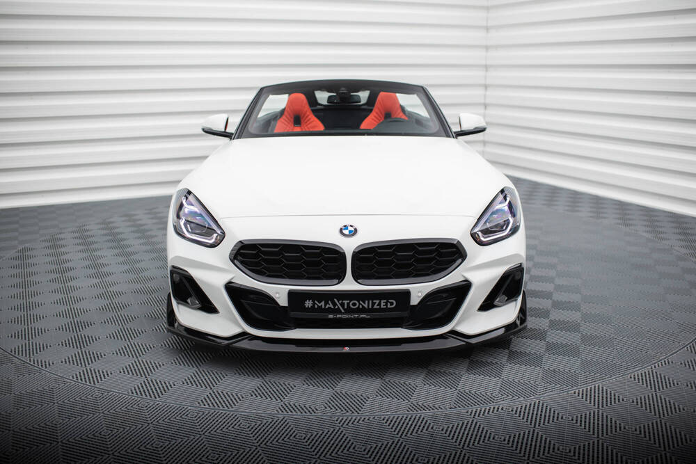 Voorspoiler passend voor BMW Z4 M40i / M Pakket G29 Glans Zwart