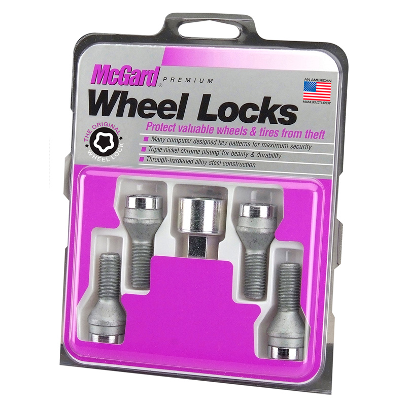 McGard Wheel locking bolts M12x1.75 - Conical - Length 30.6mm (19mm hex)