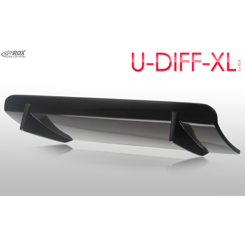 Rear bumper skirt 'Diffuser U-Diff'  Mercedes S-Class Coupe C216 2006-2013 (PU)