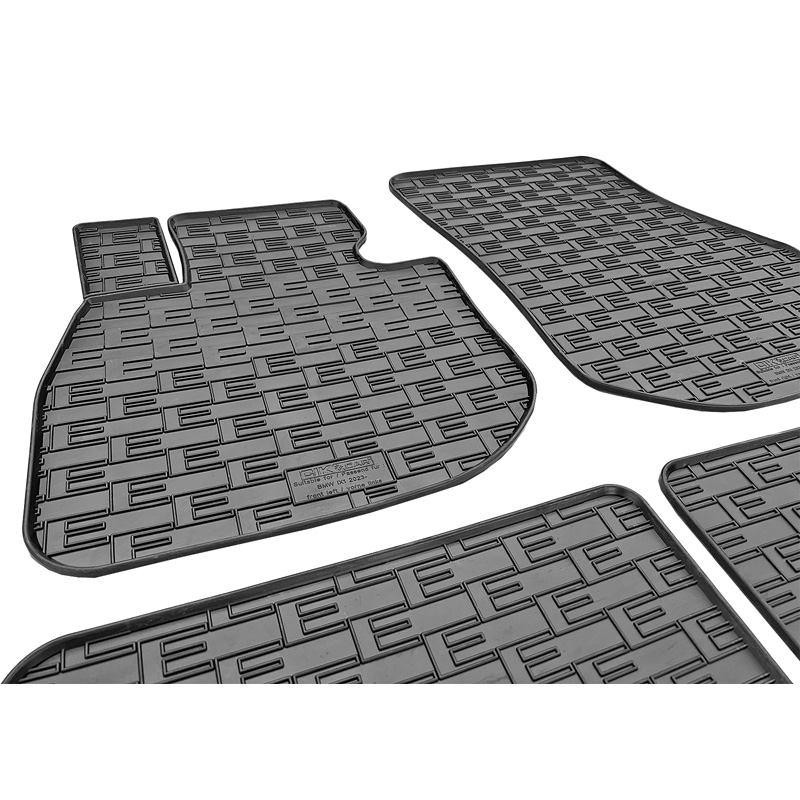 Rubber car mats set  BMW iX1 (U11) 2022- (4-pieces + fixing system)