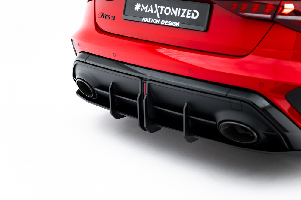 Street Pro Rear Diffuser passend voor Audi RS3 Sedan 8Y Facelift