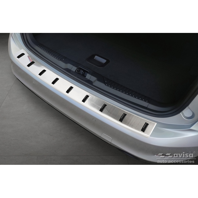 Stainless Steel Rear bumper protector  Ford Focus IV Wagon incl. ST-Line 2018- 'STRONG EDITION'