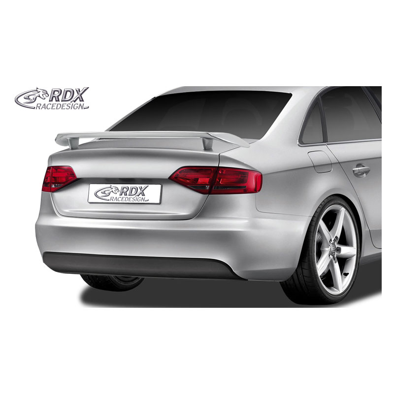 Trunk spoiler  Audi A4 B8 Sedan 2008- (PU)