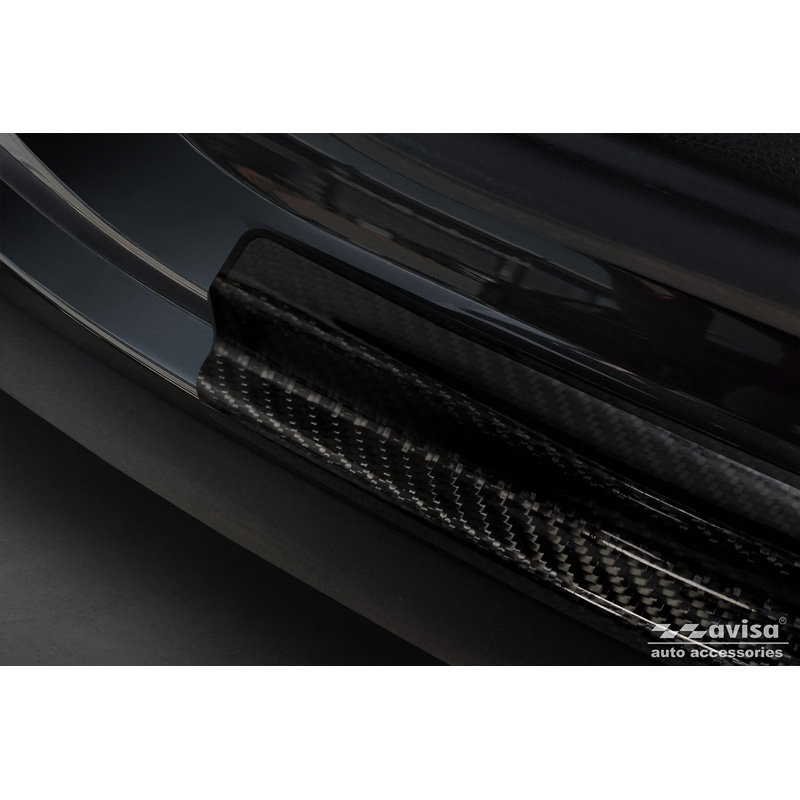 Real 3D Carbon Rear bumper protector  Mercedes EQC (N293) 2019-