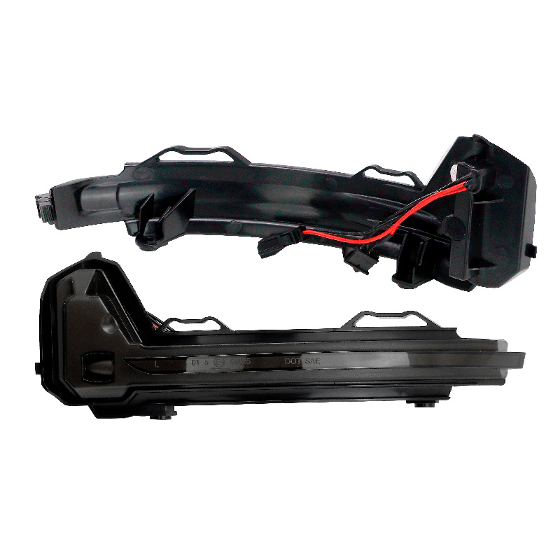 Set LED Side-Mirror Indicators  Volkswagen Tiguan II 2016- & Tiguan Allspace 2017- - Smoke - incl. Dynamic Running Light