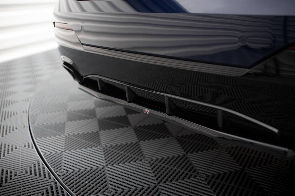 Diffuser passend voor BMW 4 Serie M440i G22 Maxton Glans Zwart