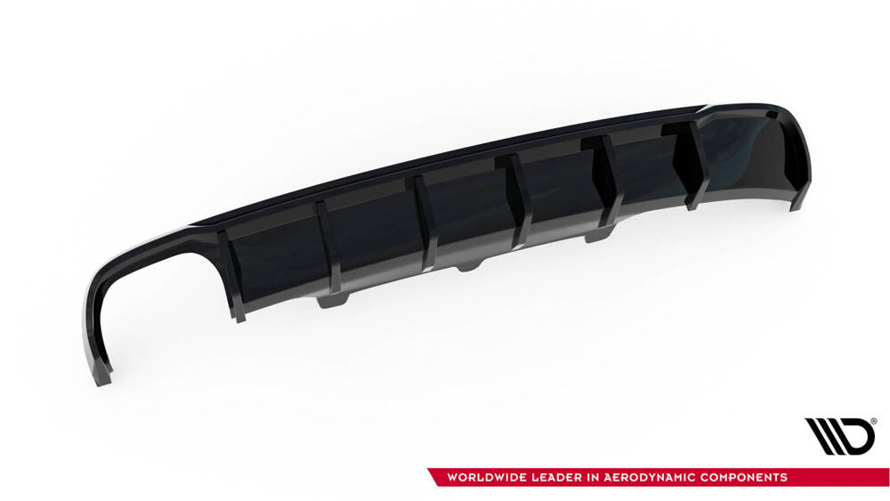 Diffuser passend voor Audi A6 Avant C7 2011-2014 Maxton