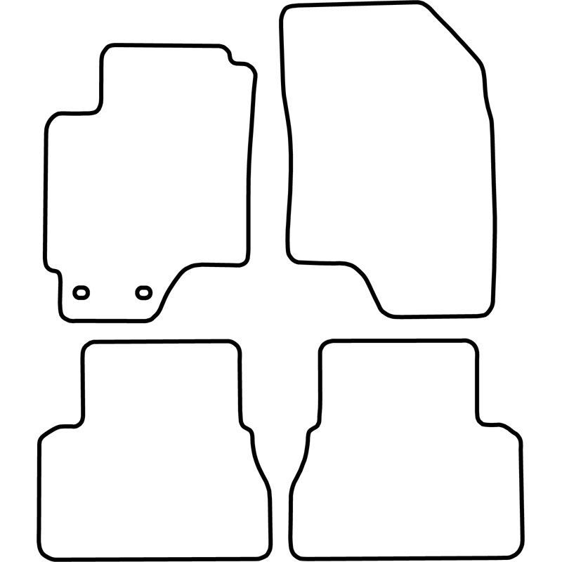 Set car mats  Chevrolet Epica 2006-2010