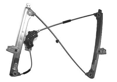 raammechanisme, handbediend, voor, links Citroen C2, 2003-2010
