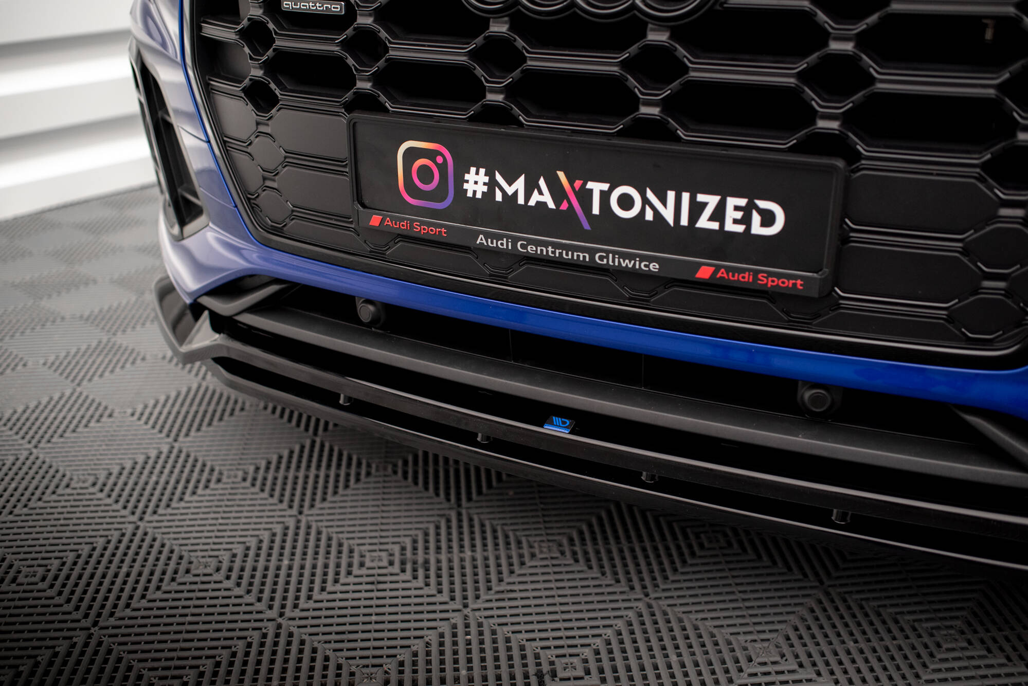 Bodykit passend voor Audi Q5 S-Line SUV Facelift 2020 - Maxton Glans Zwart