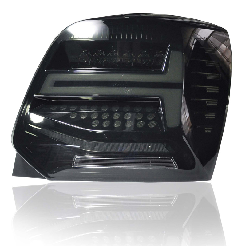 Set LED Tail Lights  Volkswagen Polo 6R/6C 2009-2017 - Black - incl. Dynamic Running Light