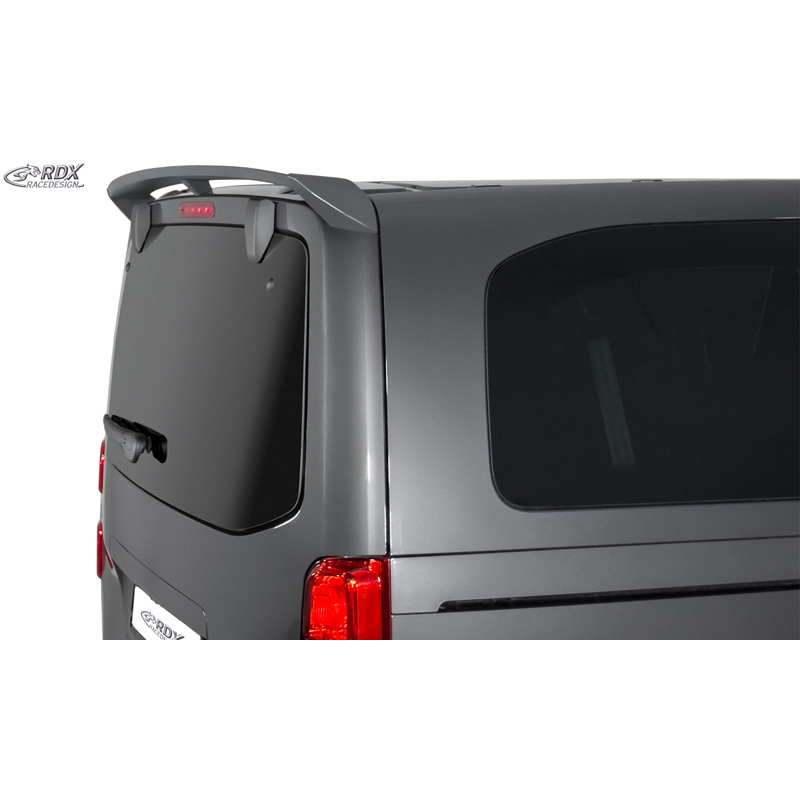 RDX Racedesign Roof spoiler  Citroën Jumpy/Dispatch/Spacetourer & Peugeot Expert III/Traveller & Toyota Proace 2016- & Opel Vivaro C/Zafira Life 2019- & Fiat Scudo/Ulysse 2022- (with rear hatch) (PU)