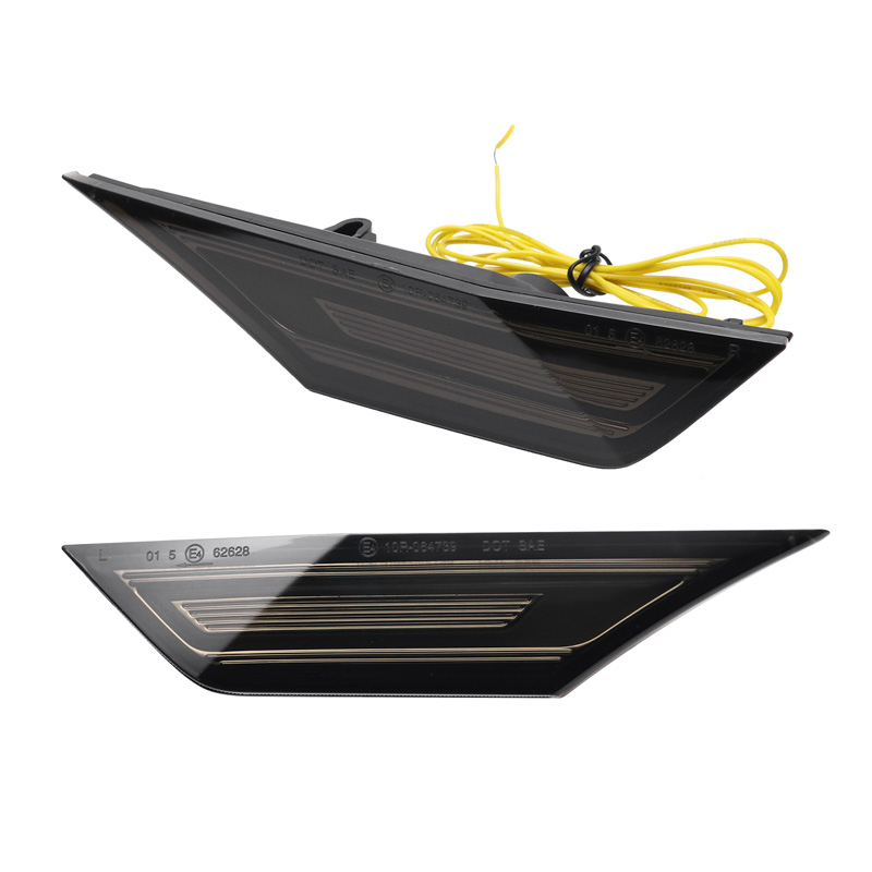 Set LED Side Indicators  Honda Civic X 2016-2022 - Smoke - incl. Dynamic Running Light & Position Light