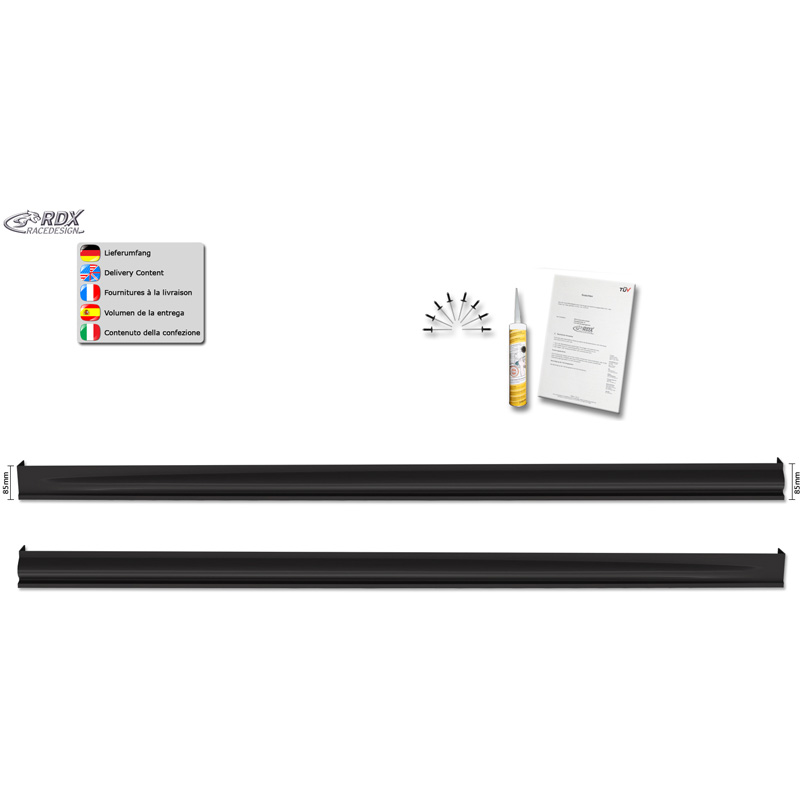 RDX Side skirts  Peugeot 308 II Hatchback 2013-2021 'Edition' (ABS)
