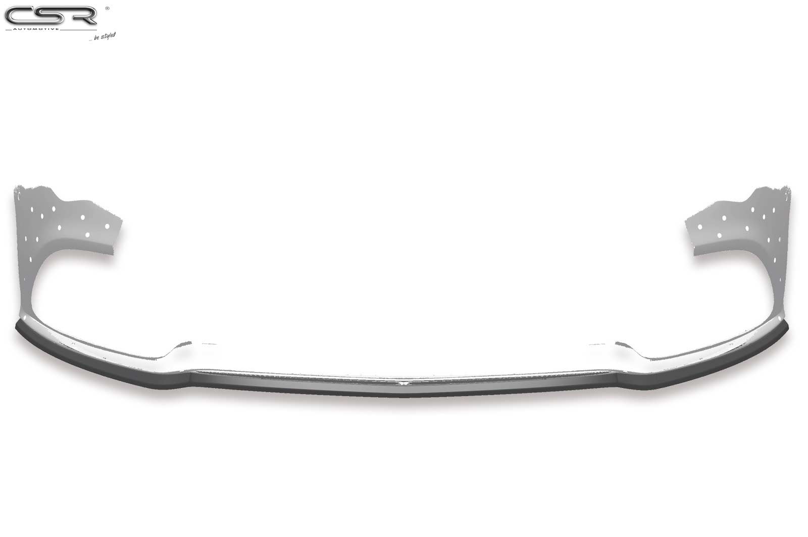 Voorspoiler Mercedes Benz CLA C118/X118 AMG-Line Zwart Glans