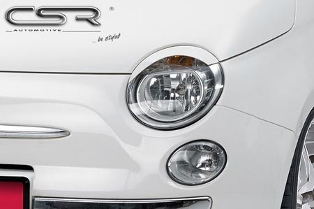 Headlightspoilers Fiat 500