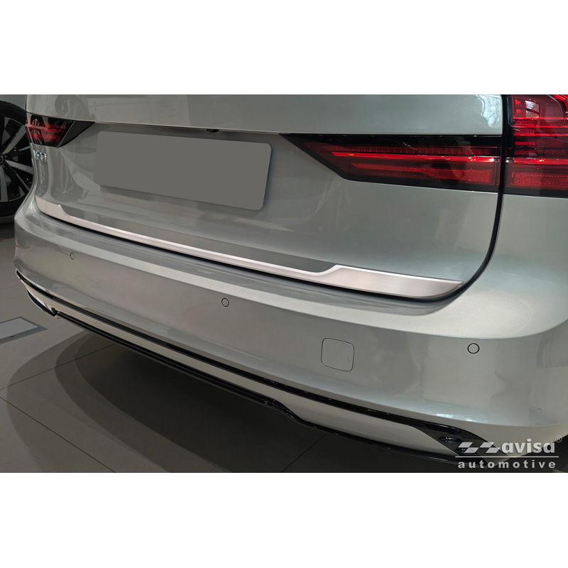 Avisa Brushed Stainless Steel Trunk Tailgate Trim Cover  Volvo V90 II 2016-