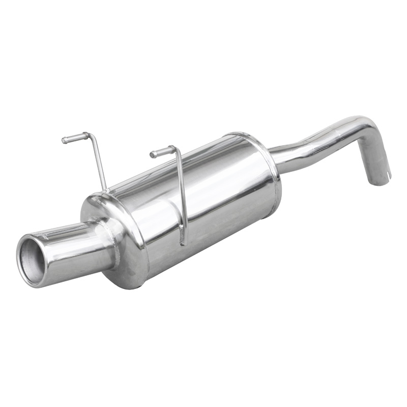 100% Inox Sport Exhaust  Fiat 500 1.3 MJET (75HP) 2007- 80mm