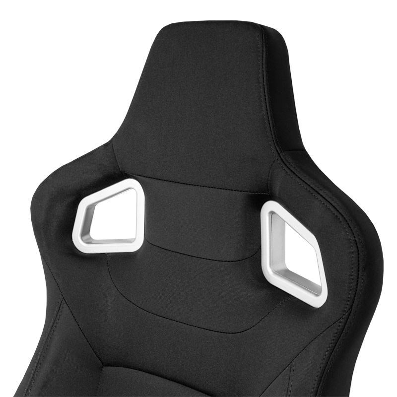 Sport seat 'RS6-II' - Black Fabrics - Dual-side reclinable back-rest - incl. slides