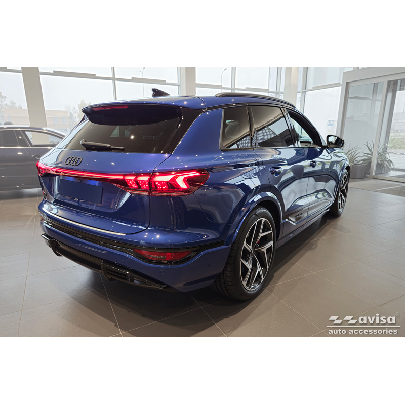 Avisa Stainless Steel Rear bumper protector  Audi Q6 e-tron (GFB) 2024- 'Shadow Premium'