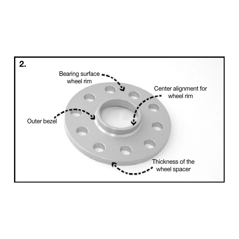 H&R DR-System Wheelspacers 18mm 5x114,3 - Hub 66,0mm - Bolt size M12x1,5 -  Alpine/Renault/Dacia/Nissan/Fiat/Opel/Mercedes