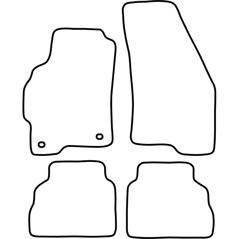 Set velour car mats  Ford Mondeo 1993-2000