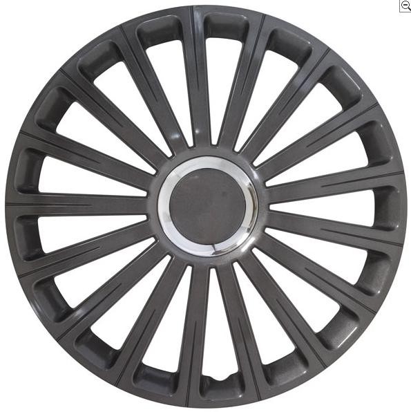 Wheelcover Set Radical Gun Metal 14''