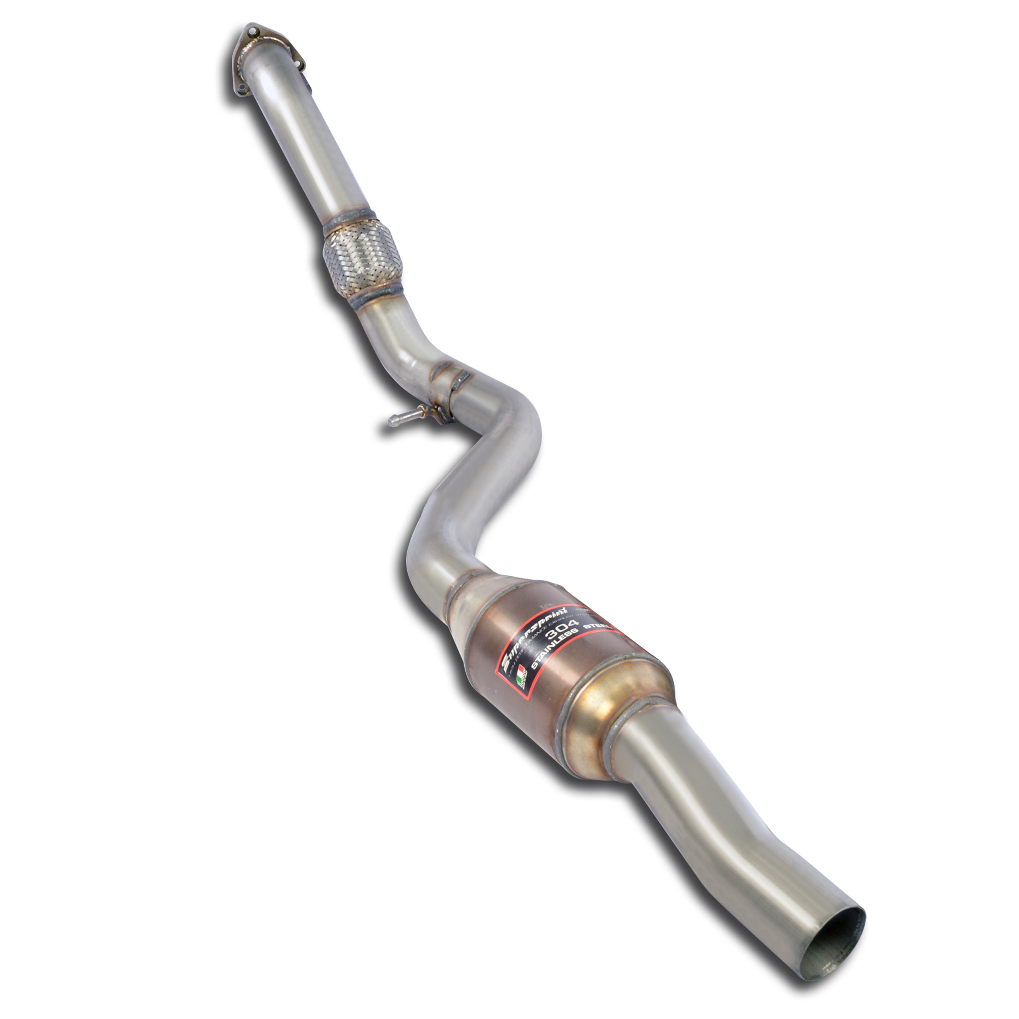 AUDI A5 F5 Sportback QUATTRO 2.0 TFSI (252 Hp) 2017 Front pipe + Metallic catalytic converter