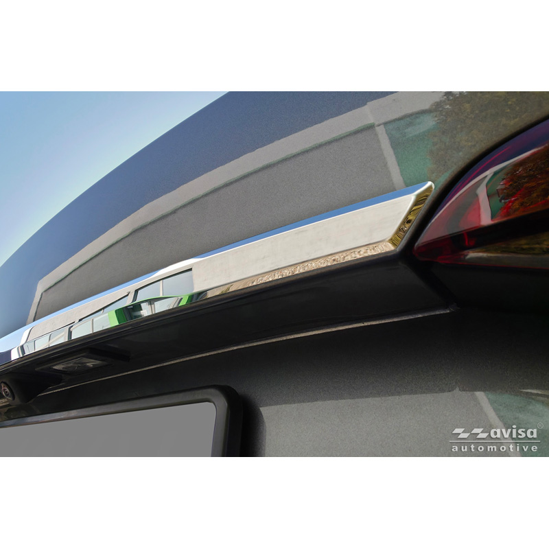 Avisa Chrome Stainless Steel Trunk Tailgate Trim Cover  Skoda Octavia IV Combi (NX5) 2019-2024 & Facelift 2024-