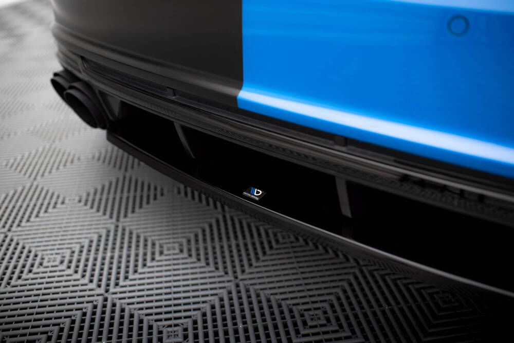 Diffuser passend voor Audi TTS 8S Maxton Glans Zwart