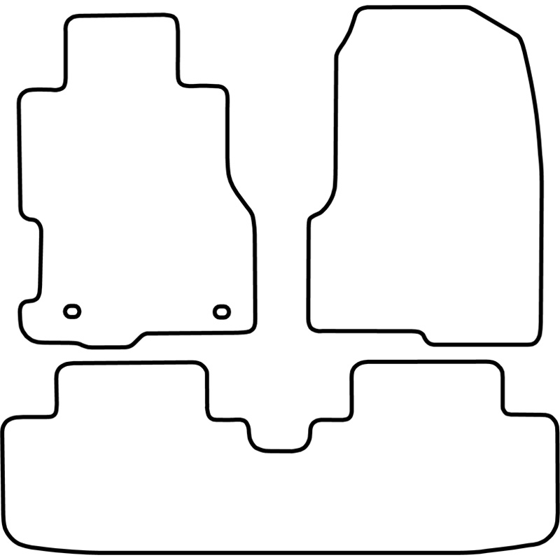 Set car mats  Honda Civic 3 doors 2004-2006